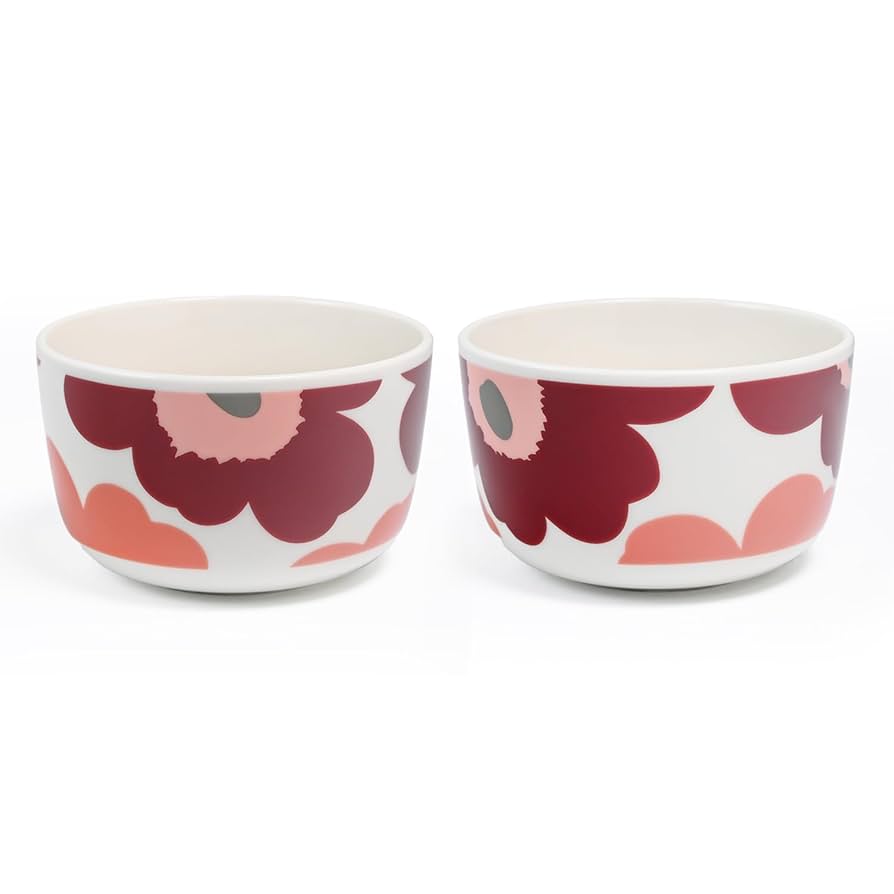 【新品】マリメッコ ウニッコ　ボウル　２個セット 楽天市場】マリメッコ ボウル MARIMEKKO Unikko ボウル 250ml 2